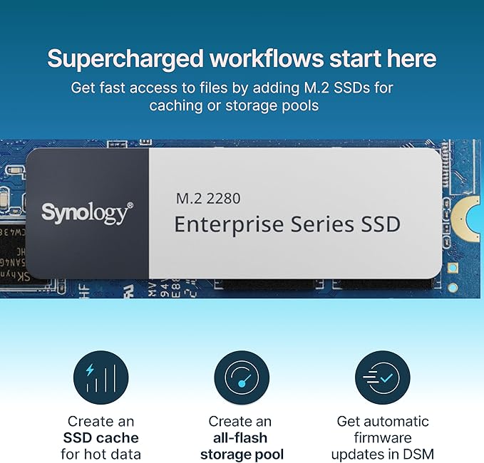 Synology DiskStation DS425+ 4-Bay NAS – High-Performance Network Attached Storage for Home &amp; Business