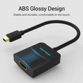 Vention DisplayPort to VGA Converter (0.15M) – HBFBB Compact HD Adapter for PC, Laptop &amp; Monitor