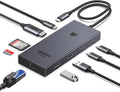 UGREEN CM615 9-in-1 USB-C Docking Station – 4K HDMI, Ethernet, USB Hub &amp; PD Charging