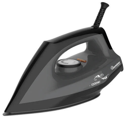 Ramtons RM/692 1200W Dry Iron- Non-Stick Soleplate Electric Iron for Fast &amp; Efficient Clothes Ironing