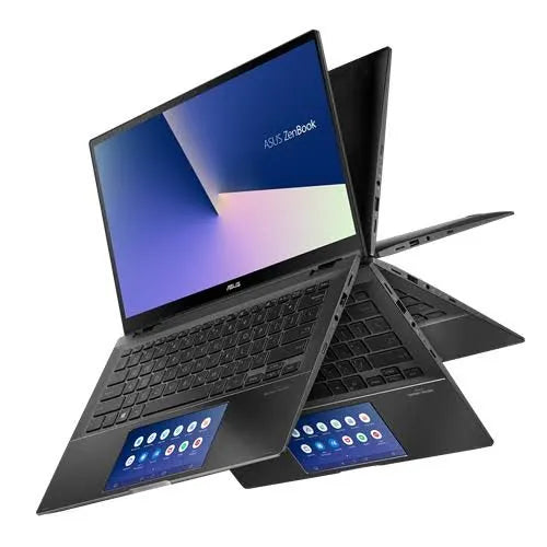 Asus ZenBook Flip UX463FA-AI049T | Core i7-10510U, 8GB RAM, 512GB SSD, 32GB Intel Optane, Touch Screen, Windows 10 (90NB0NW1-M00720)