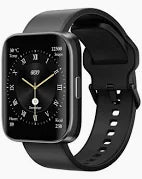 QCY S9 Urban GS Smart Watch – Stylish, Fitness Tracker, Black & Silver Gray