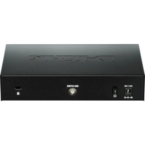 D-Link DGS-1100-08P 8-Port EasySmart Gigabit PoE Switch - Reliable Network & Power Solution