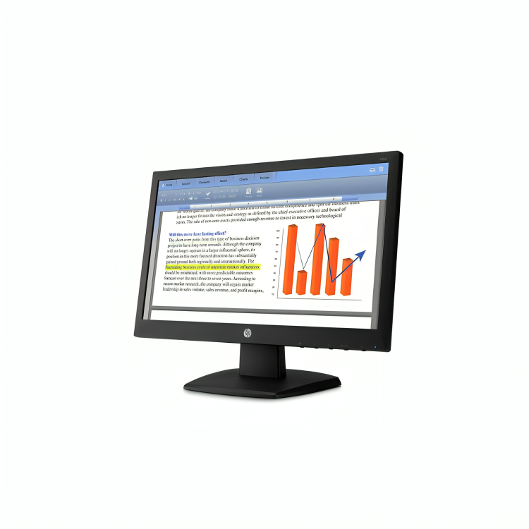 HP 19″ Inch P19B G4 Monitor HDMI, VGA (L96283-A34)