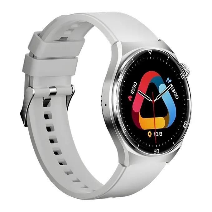 QCY GT2 Smart Watch – Silver Gray, Fitness Tracker & Smart Features (WA23S3A)
