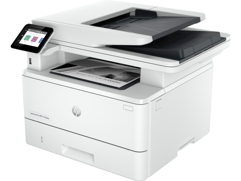 HP LaserJet Pro 4103dw Wireless Monochrome Printer – Fast Printing, Duplex, 2Z627A