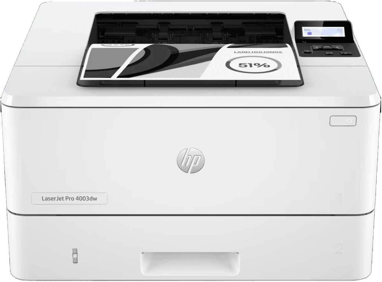 HP LaserJet Pro 4003dw Wireless Monochrome Printer – Fast Printing, Duplex – 2Z610A