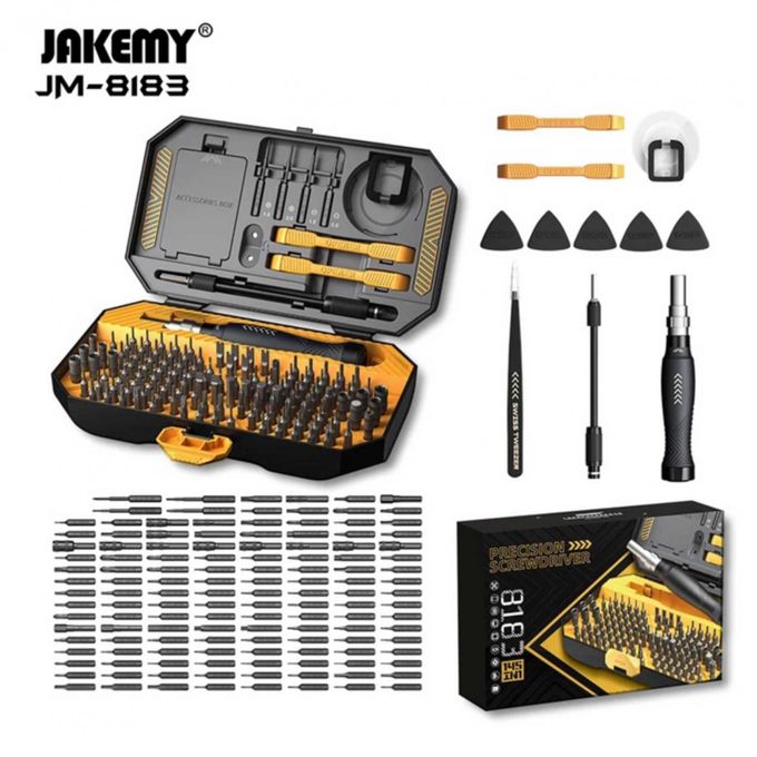 Jakemy JM-8183 145-in-1 Precision Screwdriver Set