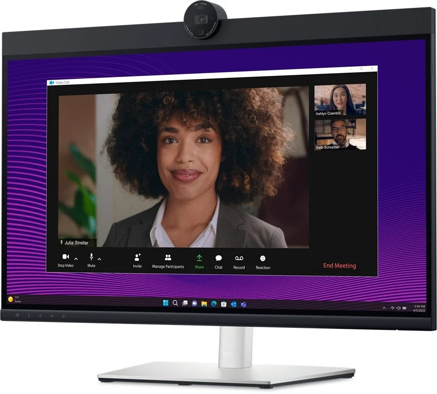 DELL P2724DEB 27" QHD IPS Monitor  HDMI, 2xDP, USB-C (90W PD), RJ-45, 5W Speakers, 2K Camera