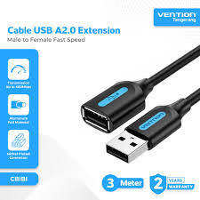 Vention CBIBI 3M USB 2.0 A Male to A Female Extension Cable