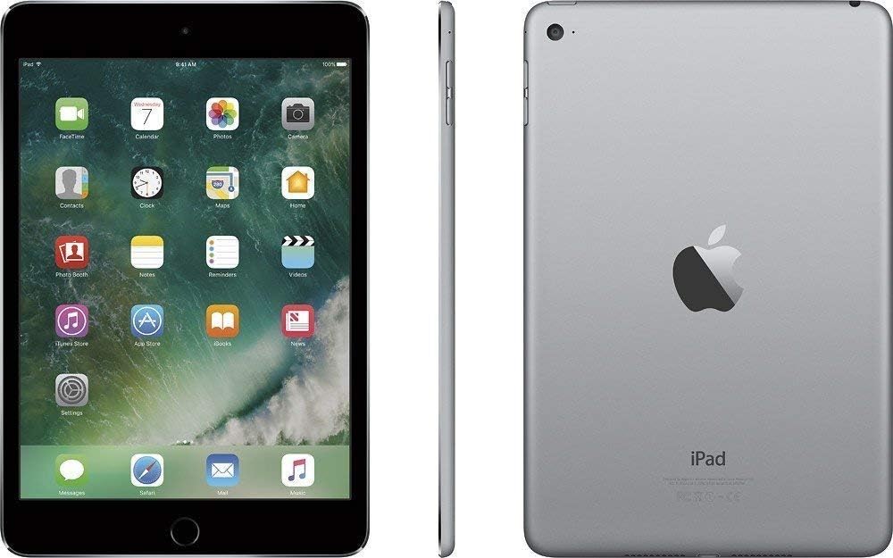 iPad Mini 4 128GB Wi-Fi + Cellular (4G) – Space Grey (MK782B/A)