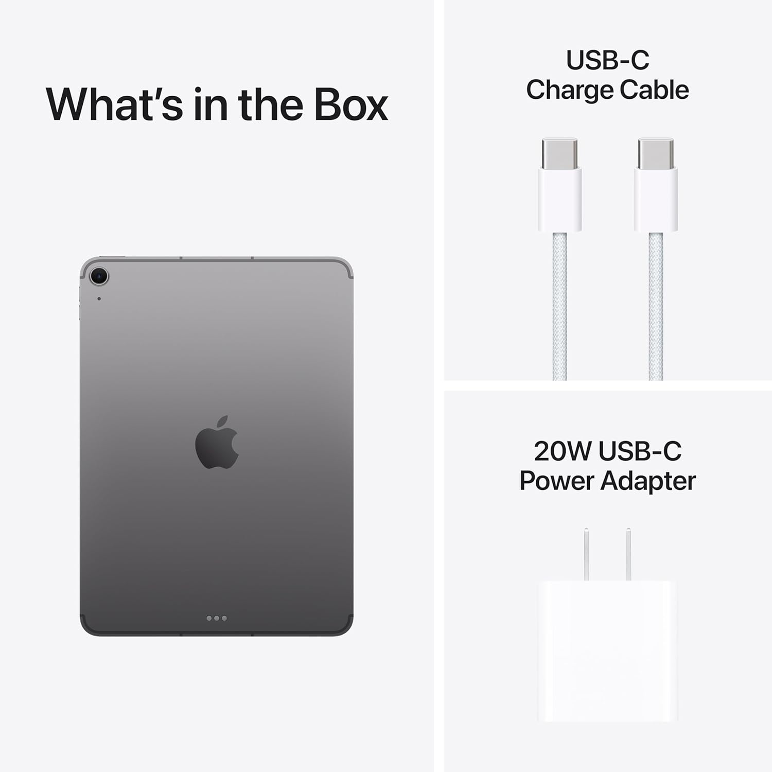 iPad Air 11-inch 512GB Wi-Fi + Cellular – Space Grey (MUXM3AB/A)