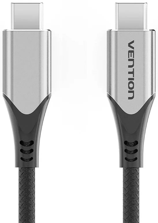 Vention TAAHF 1M Cotton Braided USB-C to USB-C 3.1 Cable