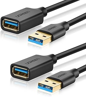 UGREEN USB 2.0 A Male to USB 2.0 A Female Extension Cable – 1.5M (UG-10315)