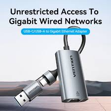  Vention  CFQHB USB-C + USB-A to Gigabit Ethernet Adapter – 0.15M 
