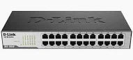 D-Link DES-1024D 24-Port 10/100 Unmanaged Switch – Desktop/Rackmount, Reliable Networking