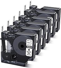 Dymo 45013 D1 Label Tape 12mm x 7m – Black on White