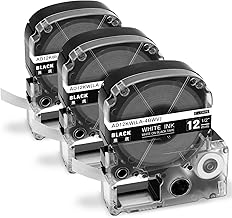 Epson SS-9KW Label Tape 9mm x 8m – Black on White