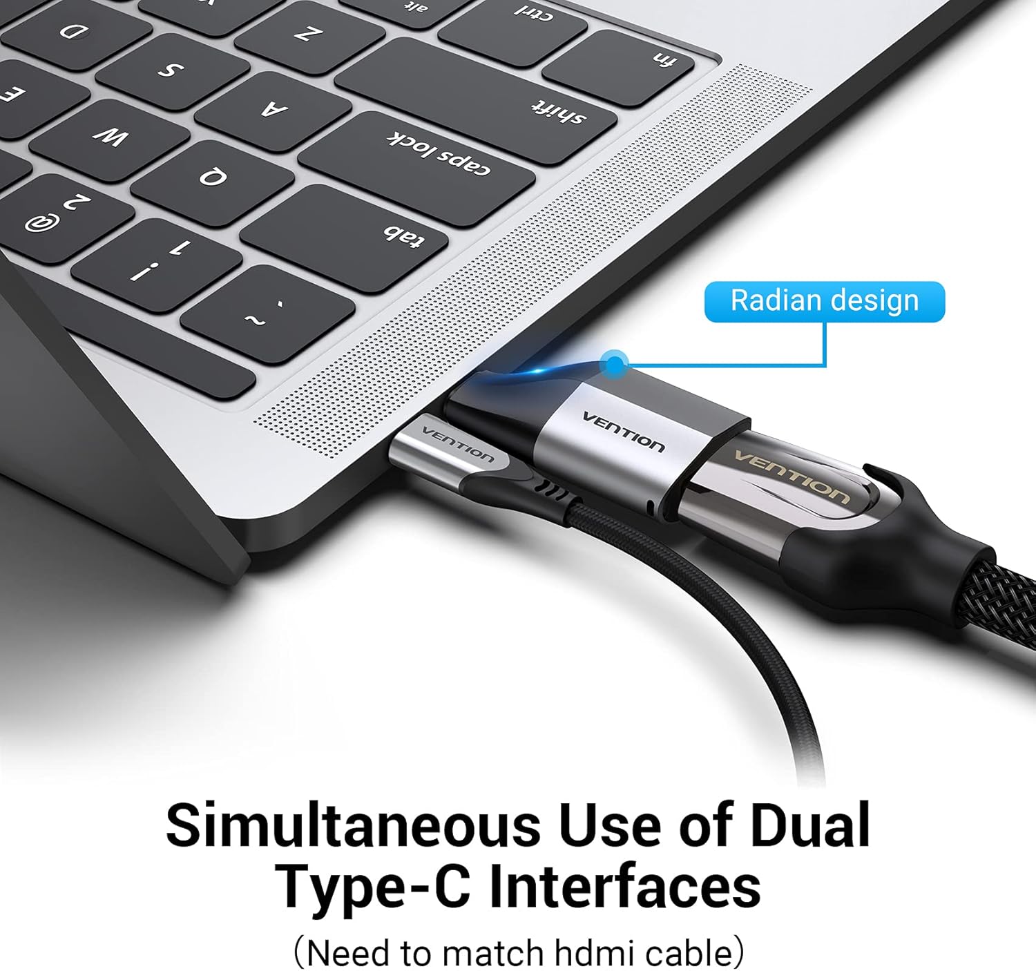 Vention TDEHB USB-C to HDMI Adapter (0.15m)