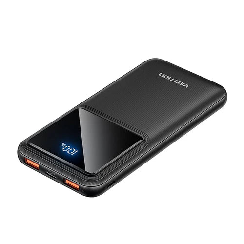 Vention FHKB0 10000mAh Power Bank 22.5W – USB-C, Micro-USB, USB-A Fast Charging Power Bank