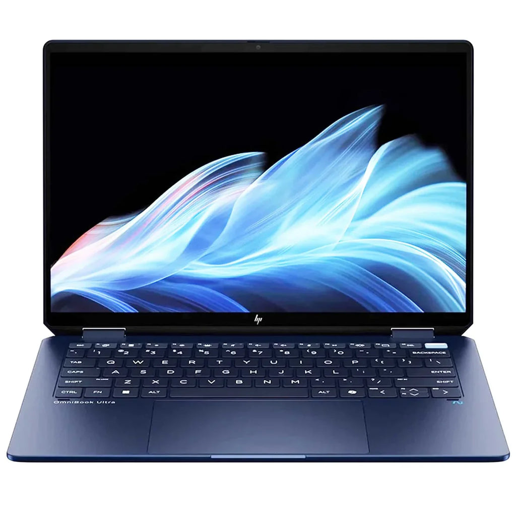 HP OmniBook X Flip 14-fm0023dx 14" Touchscreen Laptop – Intel Core Ultra 7 256V, 16GB LPDDR5x RAM, 1TB PCIe NVMe SSD, 5MP IR AI Camera, Windows 11 Home (B5UJ2UA)