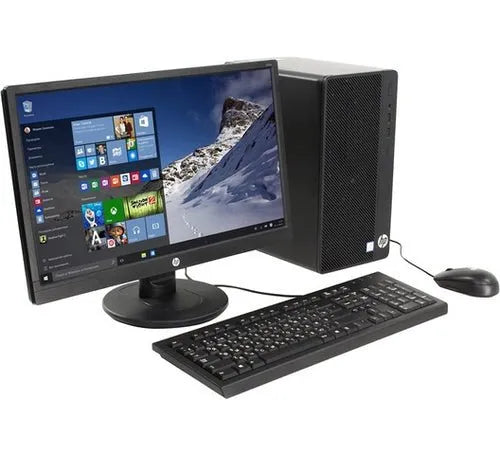 HP 290 G4 MicroTower - Intel Core i7, 16GB RAM, 1TB HDD, 21.5" Display (6B2A1EA#BH5)