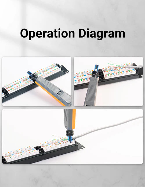 Vention Punch Down Impact Tool VEN-KECH0 | Network Keystone Jack Termination Tool