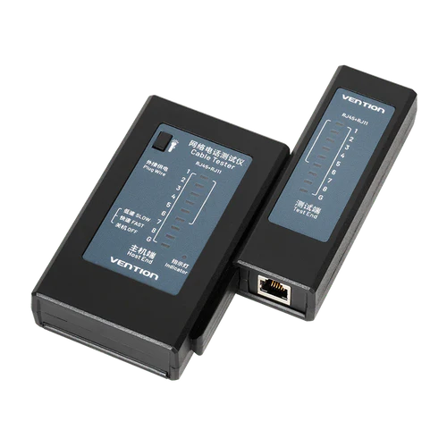 Vention KEFB0 Manual Network Cable Tester | RJ45/RJ11 Ethernet LAN Cable Checker Tool