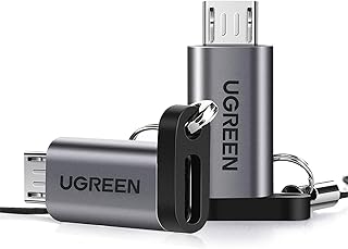 UGREEN US177 USB-A to Micro USB + USB Type C Cable 1M: