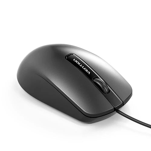 Vention 3-Button USB Wired Mouse – Ergonomic Optical Computer Mouse (KTABG)