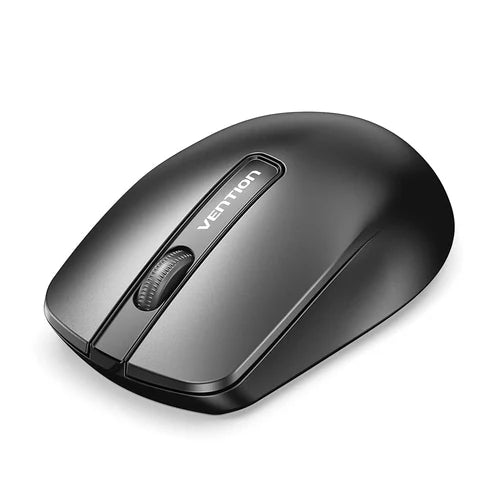 Vention 3-Button Wireless Mouse with USB Receiver – Ergonomic Optical Computer Mouse (KTBB0)