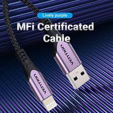Vention LABVF USB 2.0 A Male to iPhone Lightning Male Cable - 1M
