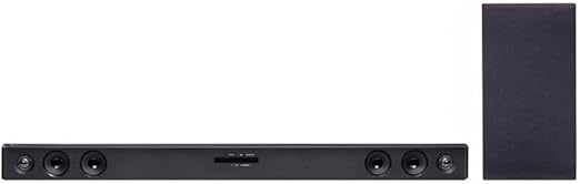 LG SQC2 2.1 Channel Bluetooth Soundbar with Wireless Subwoofer &amp; Dolby Digital Audio