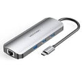 Vention TOKHB 8 in 1 USB-C Multi-functional Docking Station 