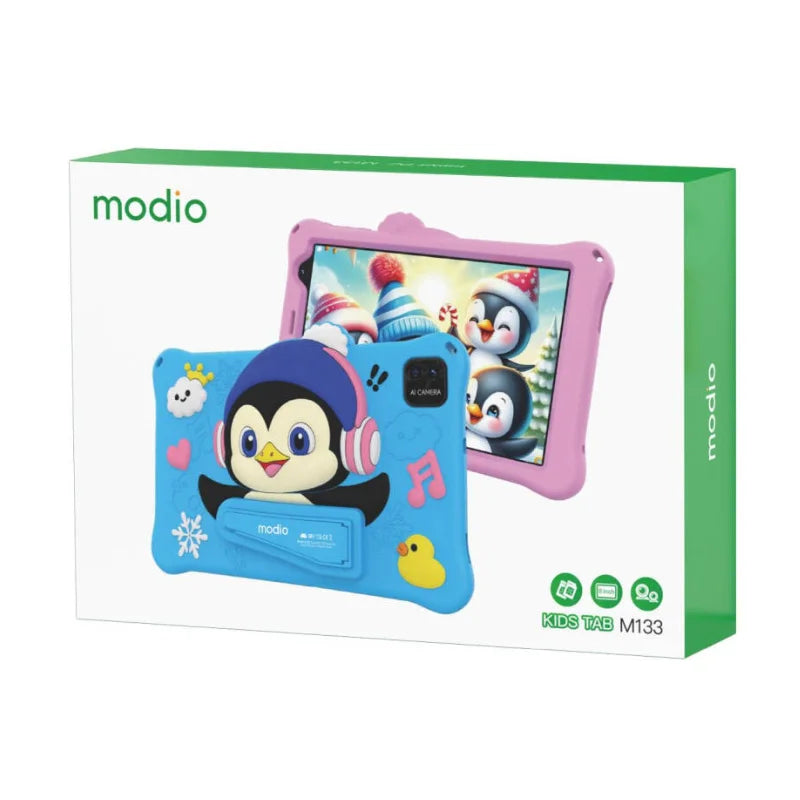 Modio M133 Kids Tablet – 8GB RAM + 512GB Storage, Educational Android Tablet for Children
