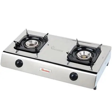 Ramtons RG/518 2-Burner Gas Cooker – Compact Tabletop LPG Stove