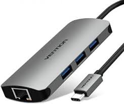 Vention TOLHB 9-in-1 USB-C Multi-Function Docking Station – HDMI, USB 3.0, SD/TF Card Reader, PD, Ethernet 