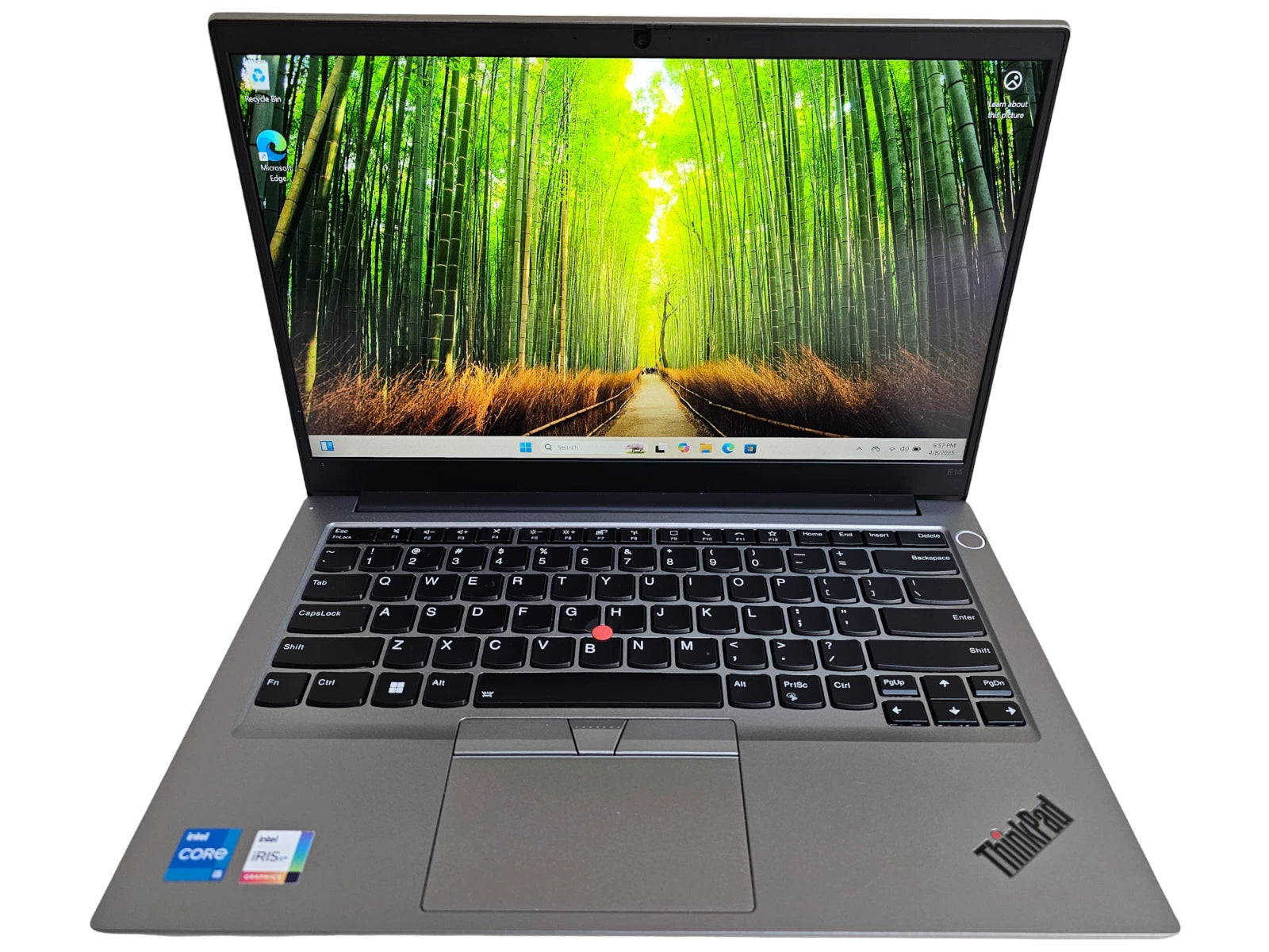 Lenovo ThinkPad E14 Gen 4 Laptop - Intel Core i7-1355U, 8GB RAM, 512GB SSD, 14" Display-21E4S23D00
