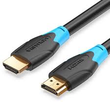 Vention HDMI 2.0 Cable (1m, Black) – AACBF High-Speed 4K Ultra HD HDMI Cable for TV, Monitor & Gaming