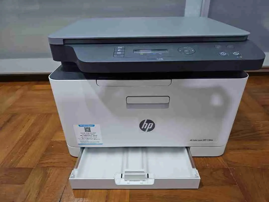 HP Color Laser MFP 178nw – Wireless All-in-One Printer, Compact Design (4ZB96A)