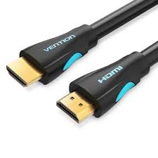 Vention HDMI 2.0 Cable (1m, Black) – AACBF High-Speed 4K Ultra HD HDMI Cable for TV, Monitor & Gaming