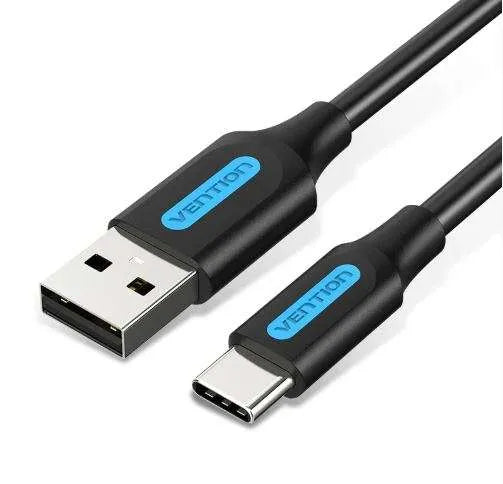 Vention USB 2.0 A Male to Micro-B Male 3A Cable 1.5M Black (COLBG