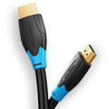 Vention HDMI 2.0 Cable (2m, Black) – AACBH High-Speed 4K Ultra HD Cable for TV, Monitor & Gaming
