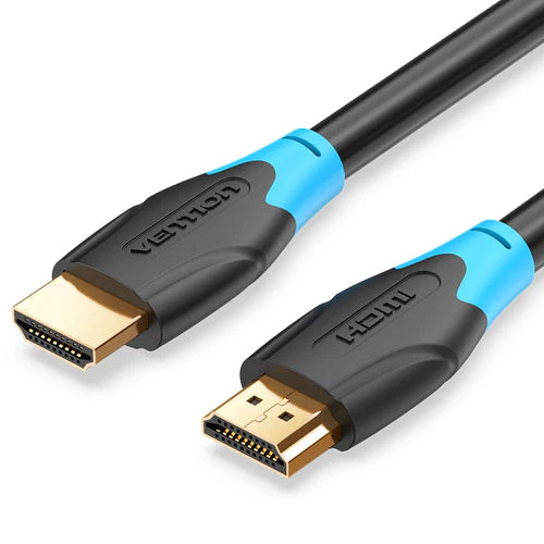 Vention HDMI 2.0 Cable (2m, Black) – AACBH High-Speed 4K Ultra HD Cable for TV, Monitor & Gaming