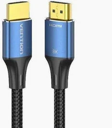 Vention HDMI 2.0 Cable (5m, Black) – AACBJ High-Speed 4K Ultra HD Cable for TV, Monitor & Gaming