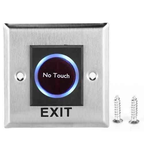 Metal Touch Exit Switch (A9) – Access Control Door Release Button