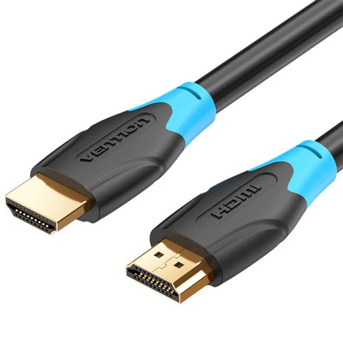 Vention HDMI 2.0 Cable (15m, Black) – AAGBN High-Speed 4K Ultra HD Long HDMI Cable for Home Theater, Gaming & Professional Display
