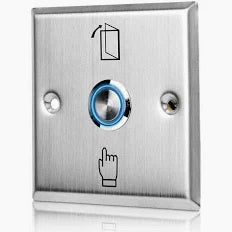 Metal Touch Exit Switch (A9) – Access Control Door Release Button