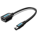  Vention CCTBB 0.15M USB 2.0 Mini-B Male to A Female OTG Cable