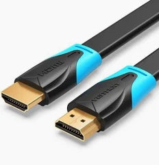Vention Flat HDMI Cable  VAA-B02-L300 High-Speed 4K Ultra HD Slim Cable for TV, Monitor & Gaming